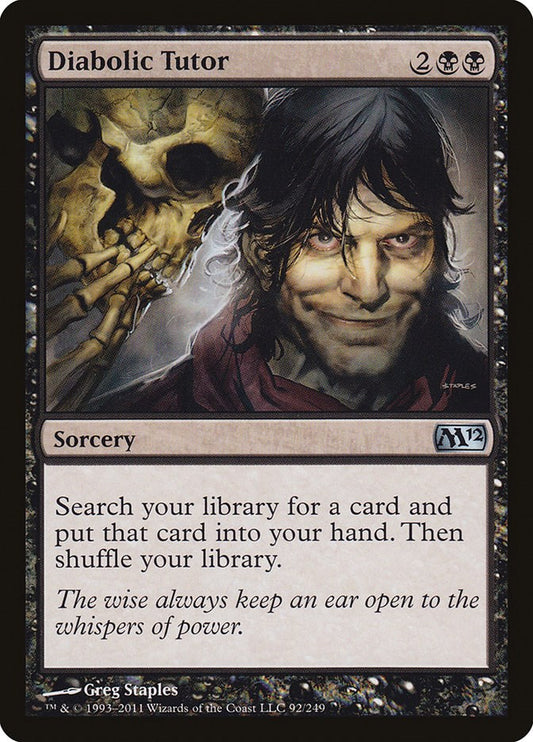 Diabolic Tutor [M12 - 92]