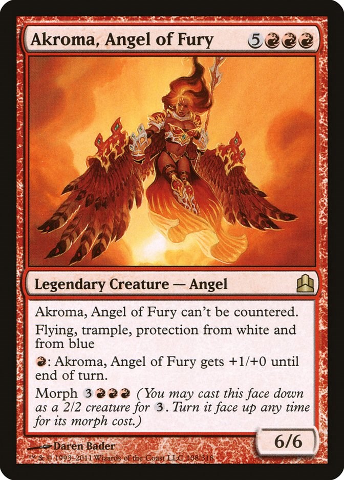 Akroma, Angel of Fury [CMD - 108]