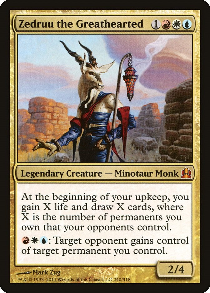 Zedruu the Greathearted [CMD - 240]