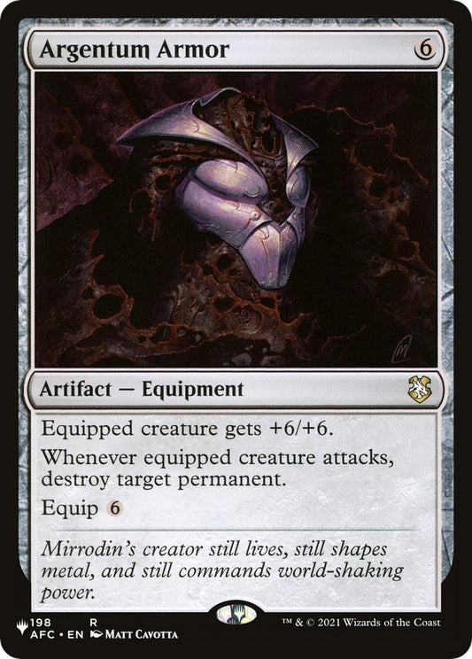 Argentum Armor [LIST - 198/062]