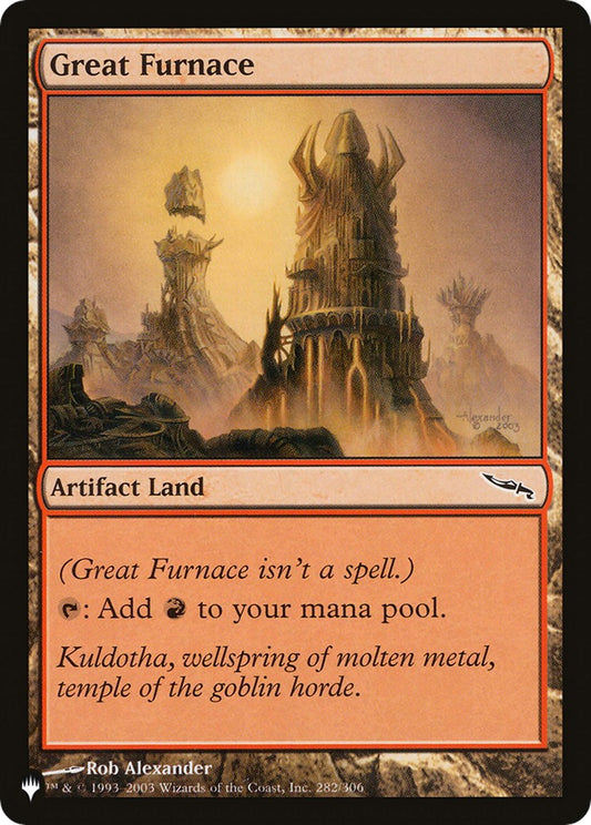 Great Furnace (MRD) [LIST - 282/306]