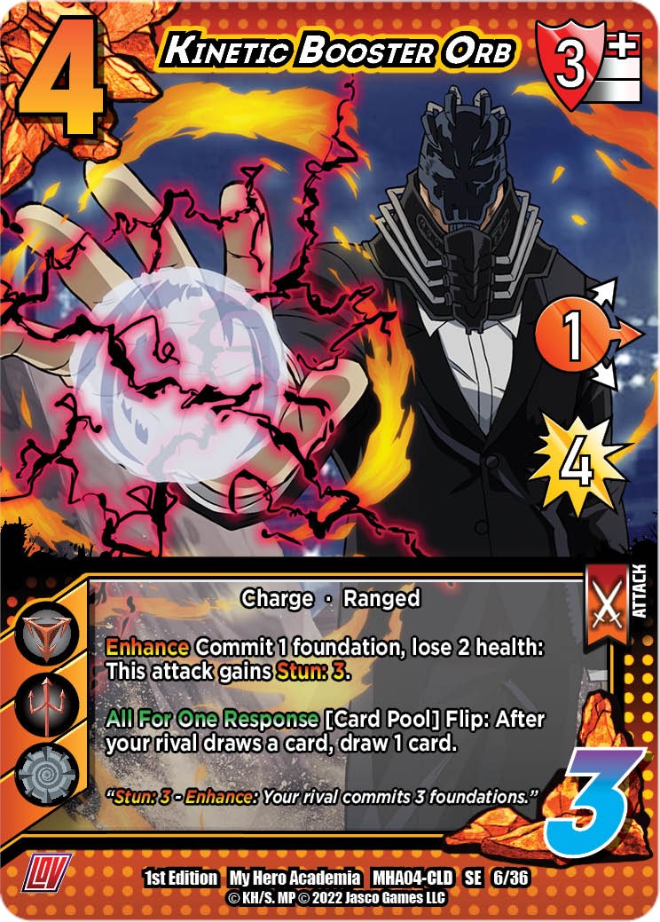 Kinetic Booster Orb [League of Villains Unlimited]