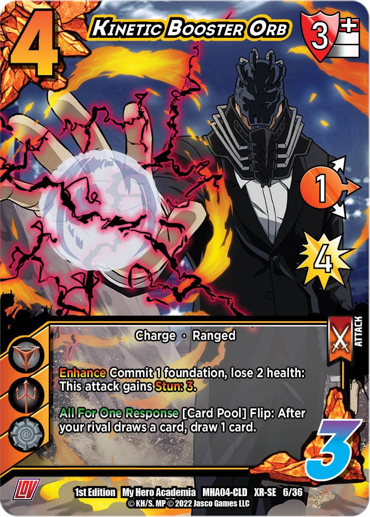 Kinetic Booster Orb (XR) [League of Villains Unlimited]