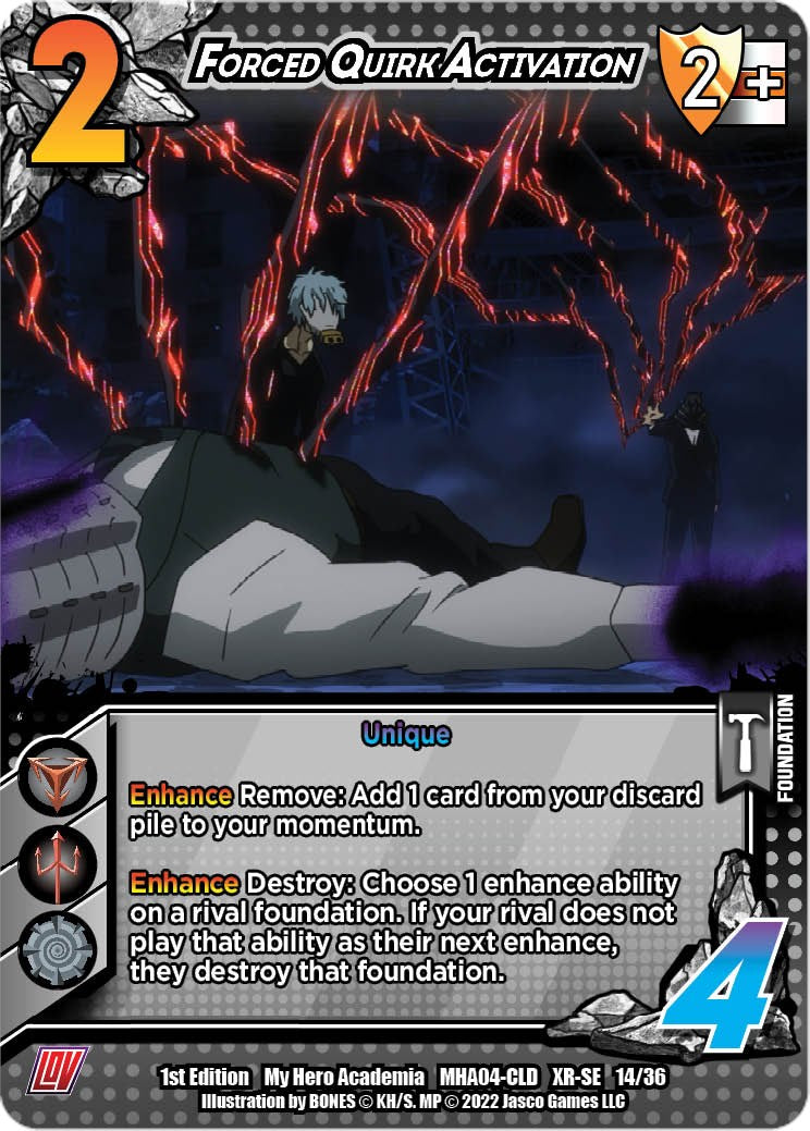 Forced Quirk Activation (XR) [League of Villains Unlimited]