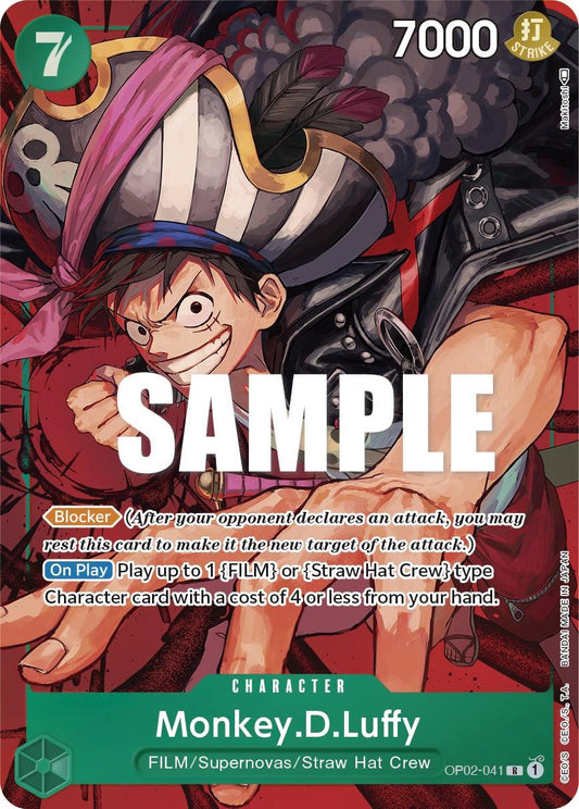 Monkey.D.Luffy (041) (Alternate Art) [OP02 - 041]