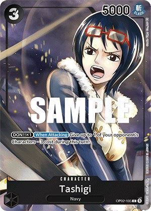 Tashigi (Box Topper) [OP02 - 105]