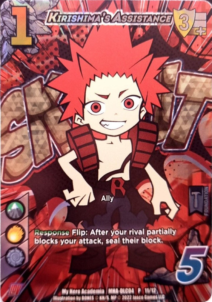 Kirishima's Assistance [League of Villains DLC Pack]