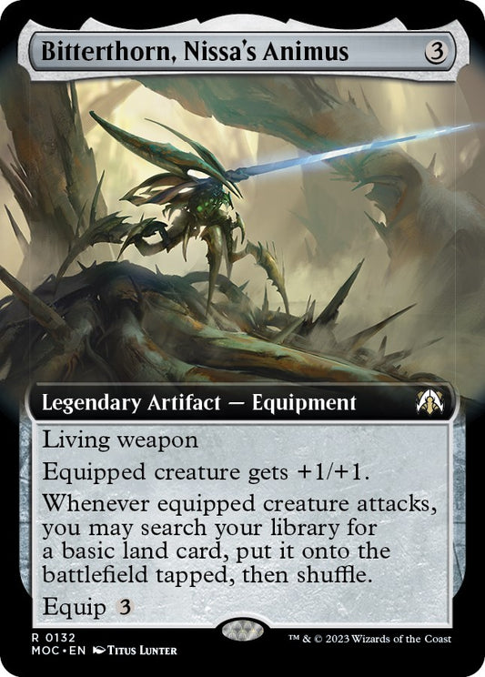 Bitterthorn, Nissa's Animus (Extended Art) [MOC - 132]
