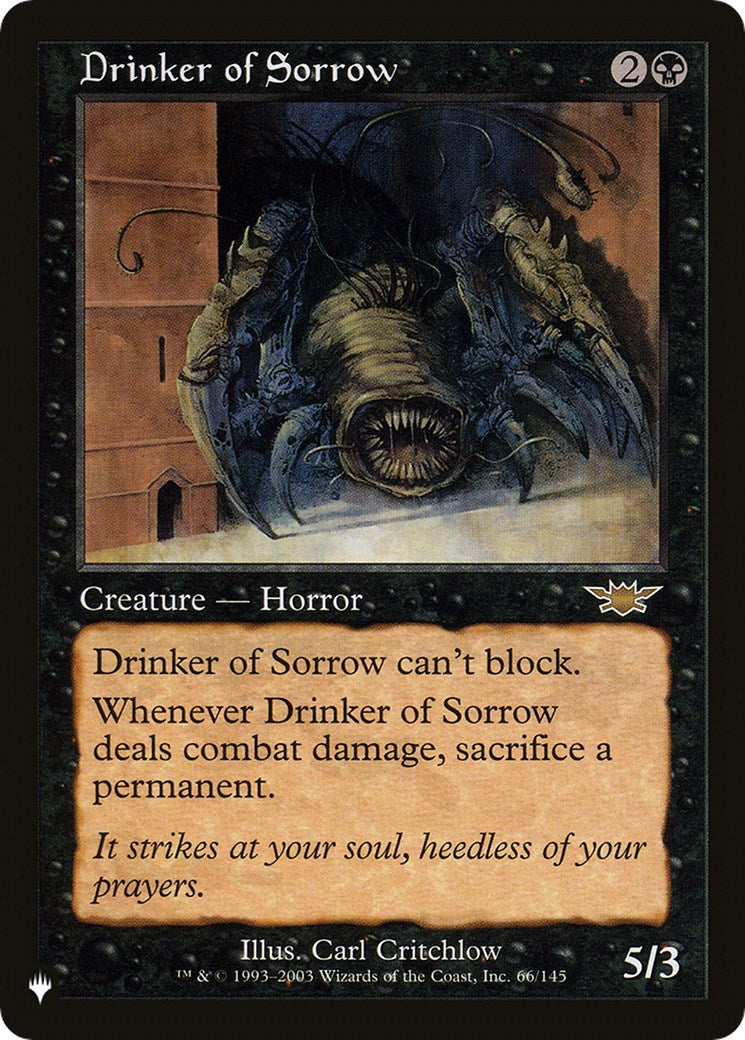 Drinker of Sorrow [LIST - 66/145]