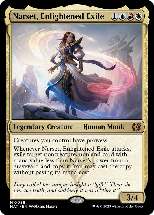 Narset, Enlightened Exile [MAT - 38]