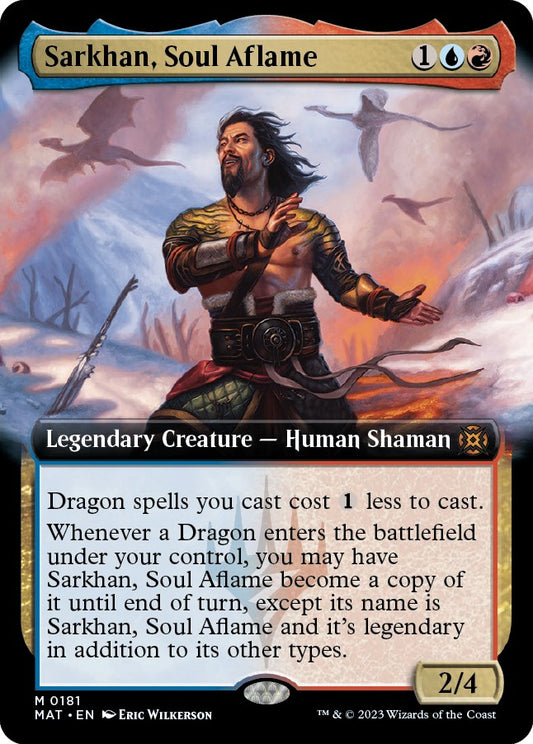 Sarkhan, Soul Aflame (Extended Art) [MAT - 181]