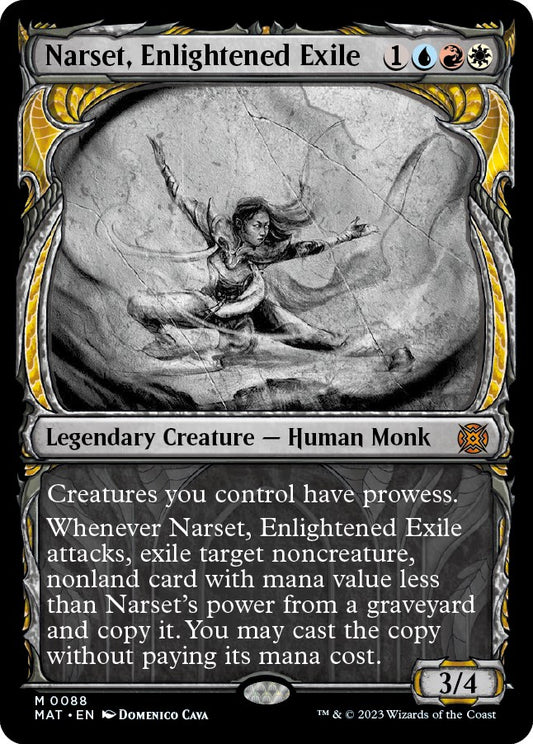 Narset, Enlightened Exile (Showcase) [MAT - 88]