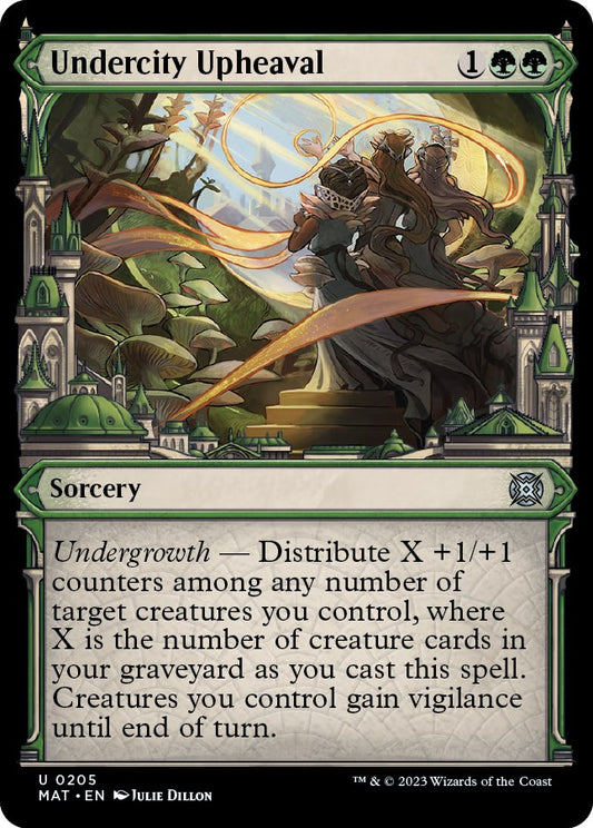 Undercity Upheaval (Halo Foil) [MAT - 205]