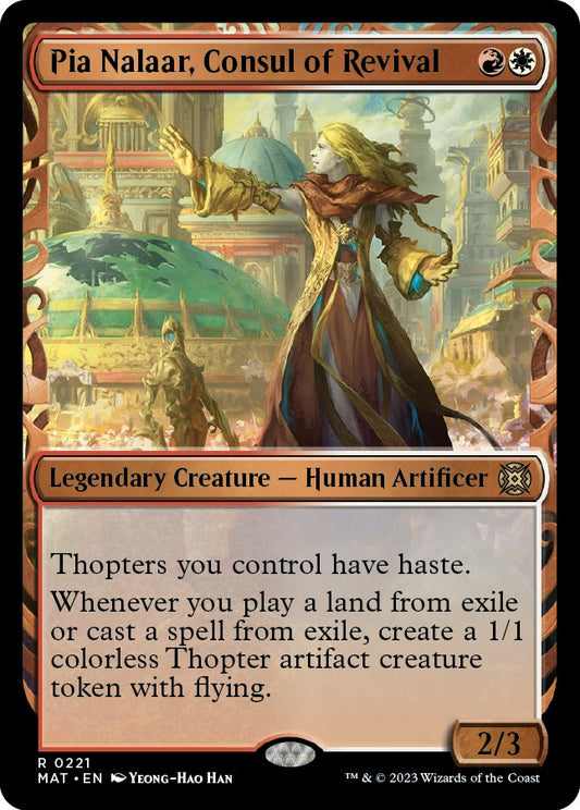 Pia Nalaar, Consul of Revival (Halo Foil) [MAT - 221]