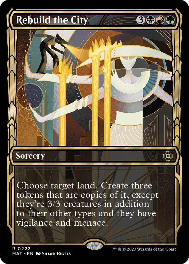 Rebuild the City (Halo Foil) [MAT - 222]