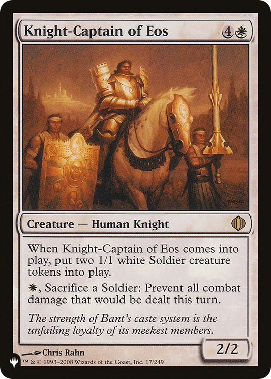 Knight-Captain of Eos [LIST - 17/249]