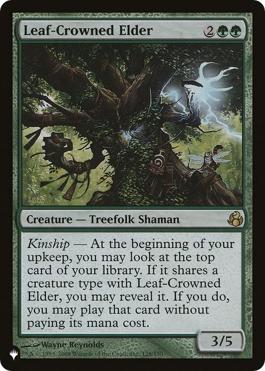 Leaf-Crowned Elder [LIST - 128/150]