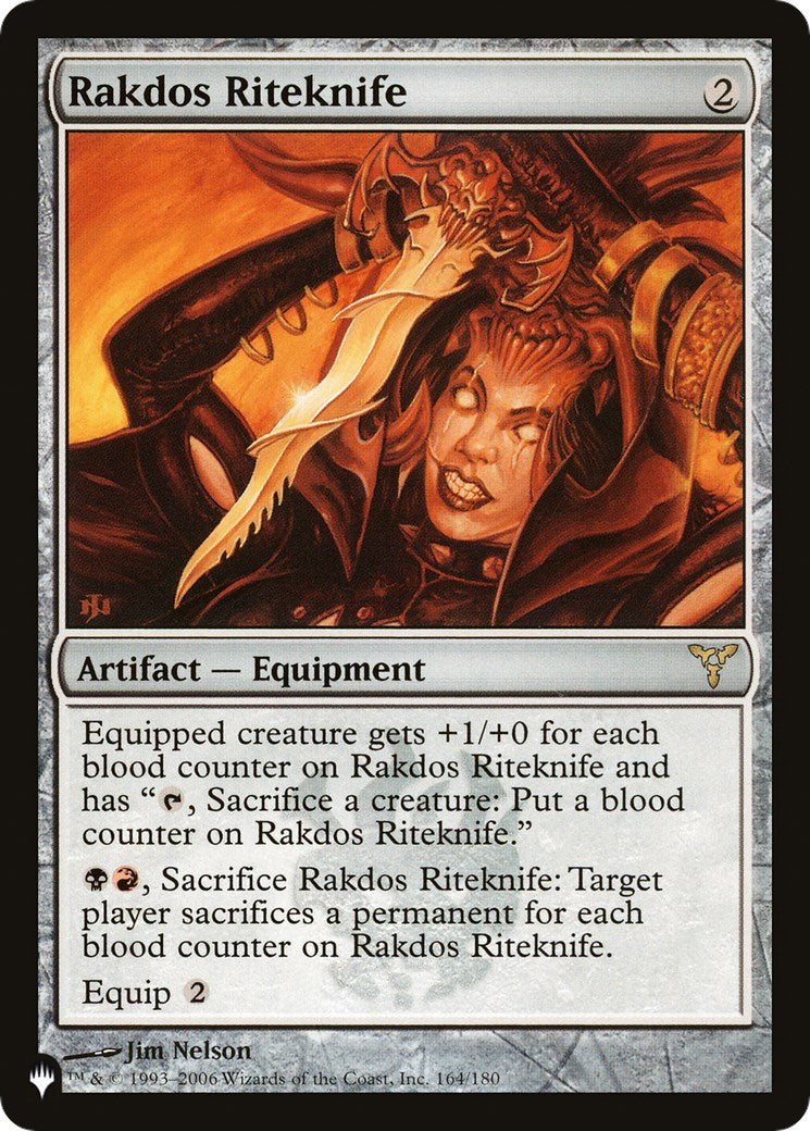 Rakdos Riteknife [LIST - 164/180]