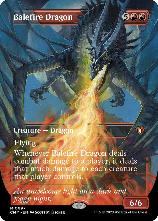 Balefire Dragon (Borderless) [CMM - 697]