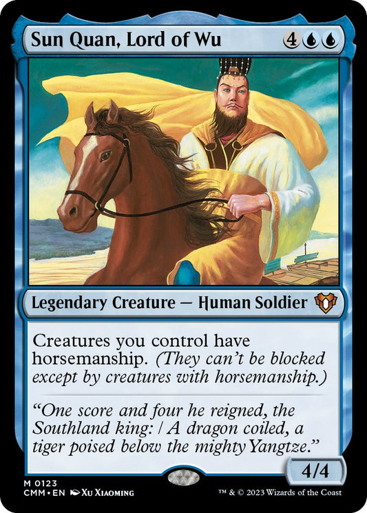 Sun Quan, Lord of Wu [CMM - 123]