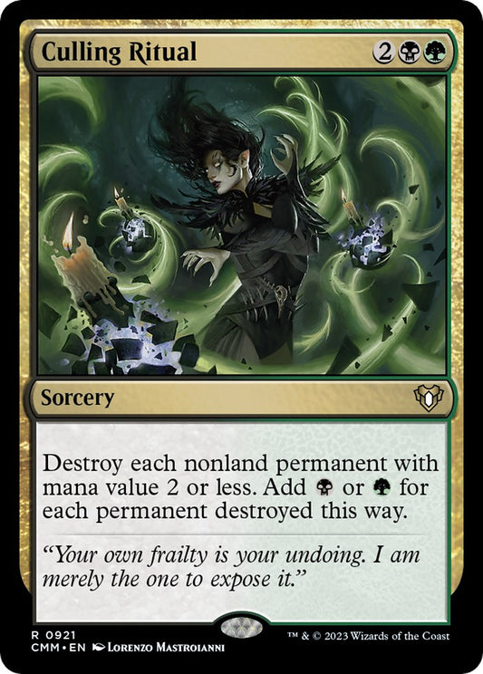 Culling Ritual [CMM - 921]