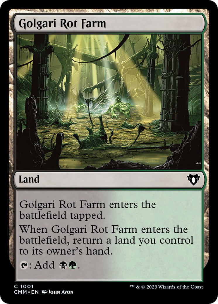 Golgari Rot Farm [CMM - 1001]