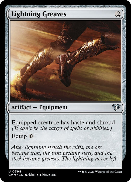 Lightning Greaves [CMM - 398]