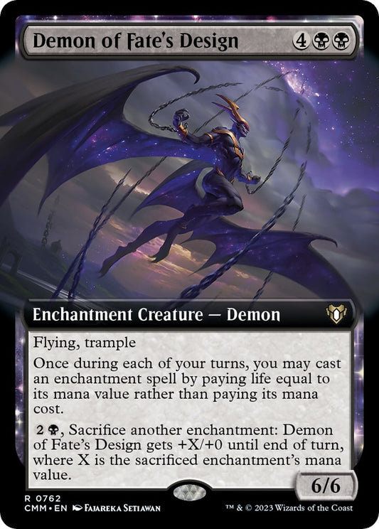 Demon of Fates Design Extended Art