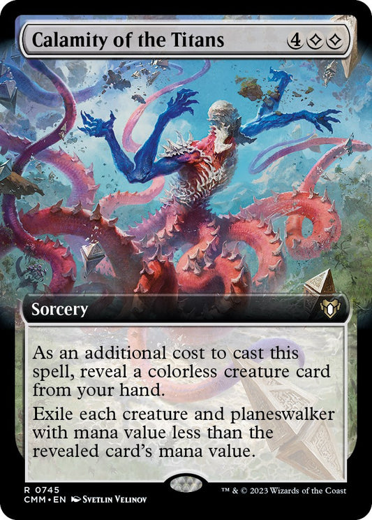 Calamity of the Titans Extended Art