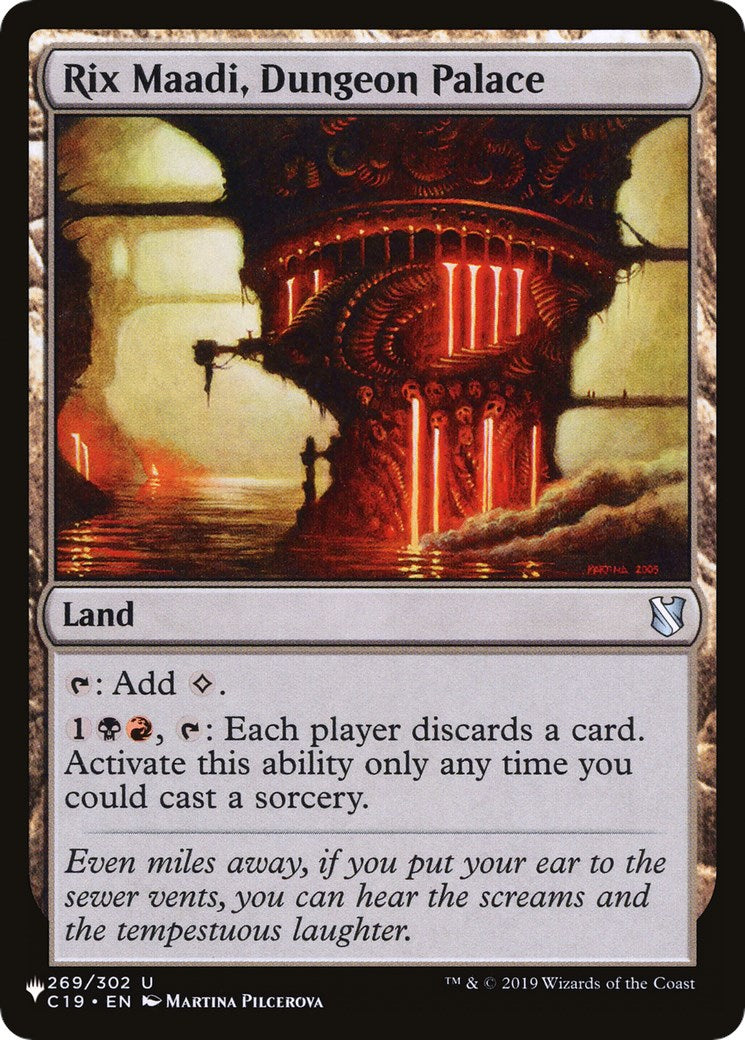 Rix Maadi, Dungeon Palace [LIST - 269/302]