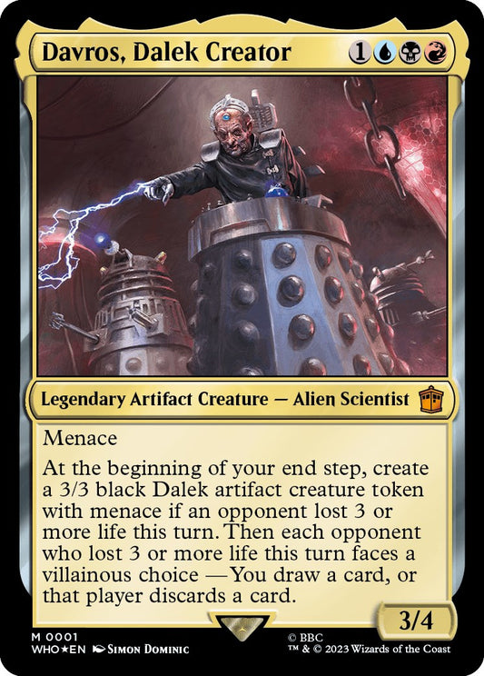 Davros, Dalek Creator [WHO - 1]