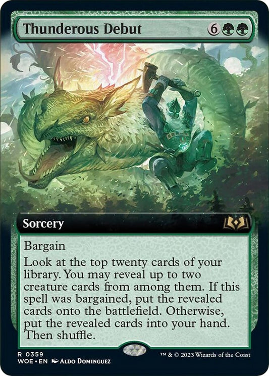 Thunderous Debut (Extended Art) [WOE - 359]