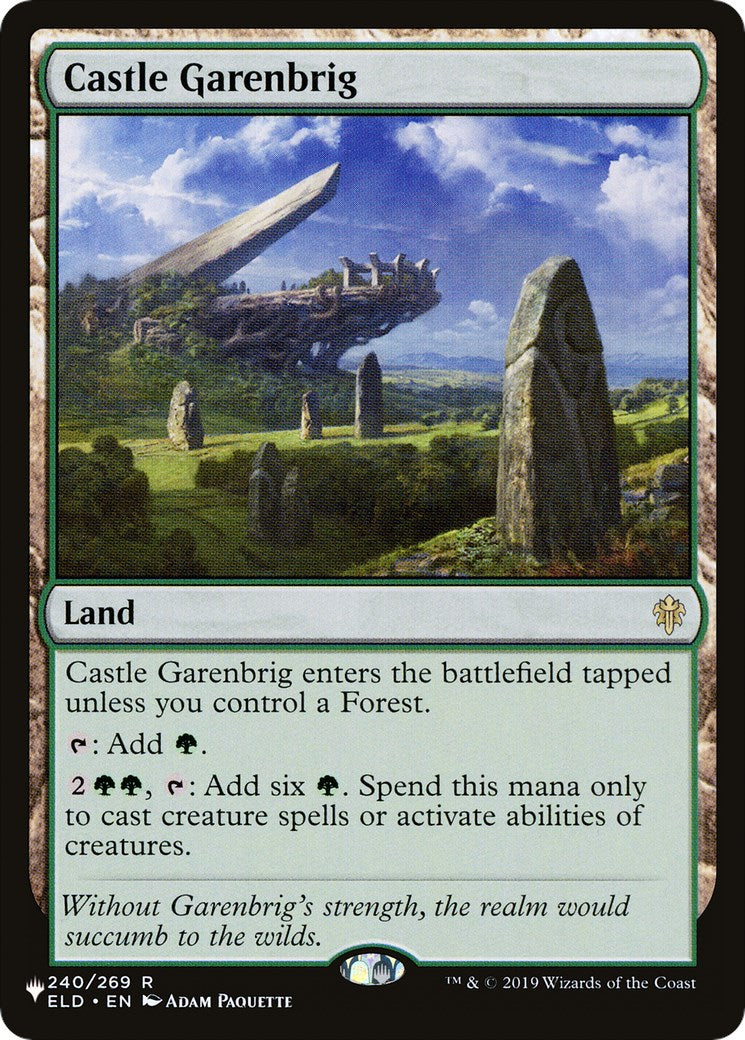 Castle Garenbrig [LIST - 240/269]