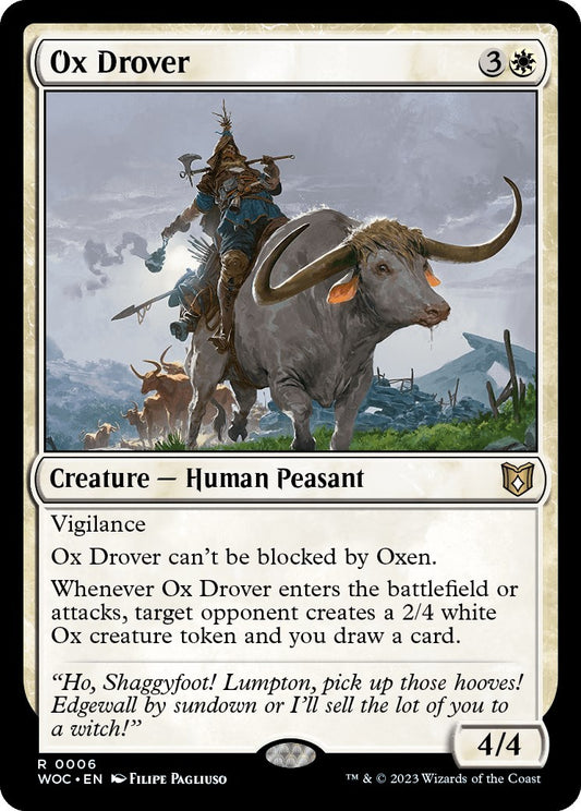 Ox Drover [WOC - 6]