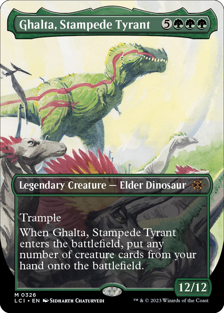 Ghalta Stampede Tyrant Borderless