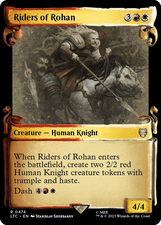 Riders of Rohan (Showcase Scrolls) [LTC - 474]