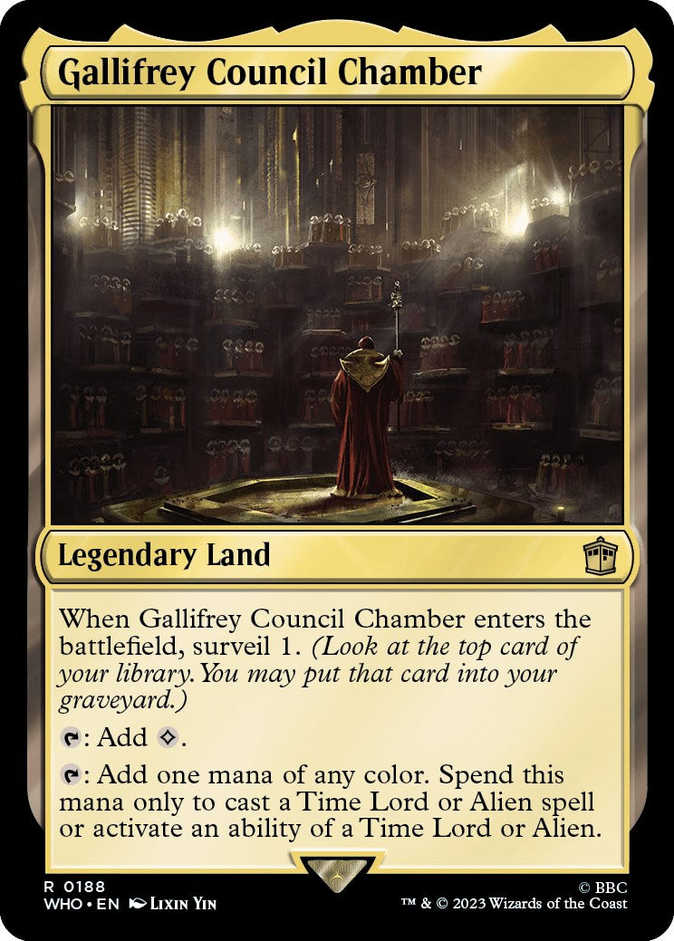 Gallifrey Council Chamber [WHO - 188]