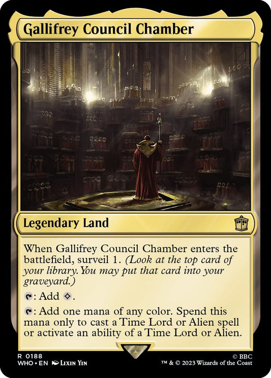 Gallifrey Council Chamber [WHO - 188]