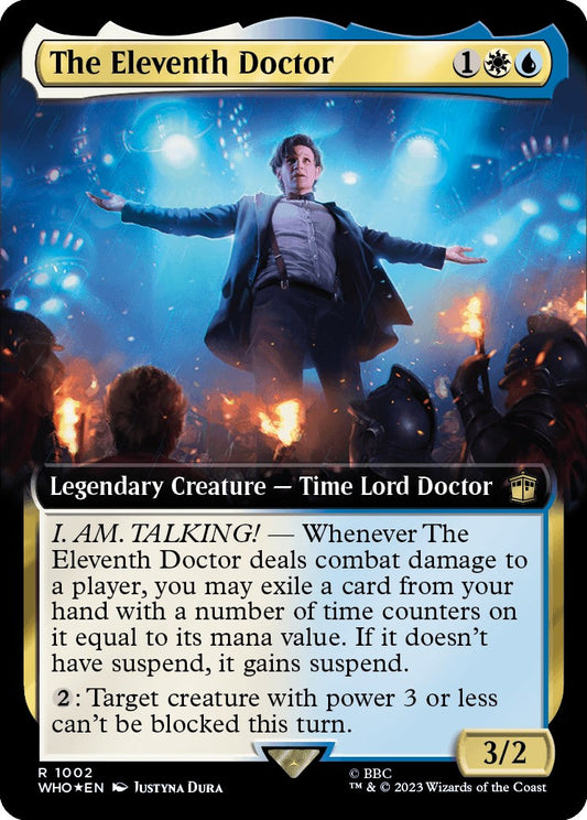 The Eleventh Doctor (Extended Art) (Surge Foil) [WHO - 1002]