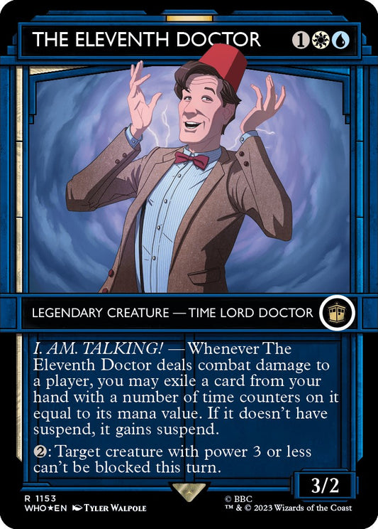 The Eleventh Doctor (Showcase) (Surge Foil) [WHO - 1153]