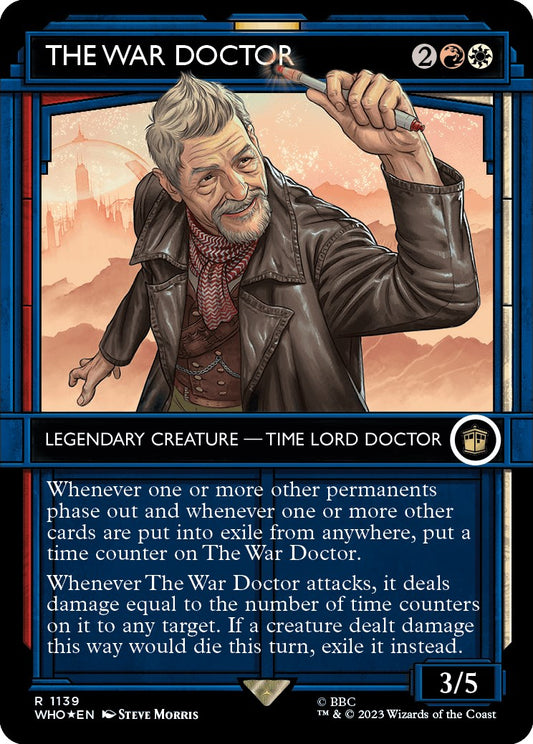 The War Doctor (Showcase) (Surge Foil) [WHO - 1139]