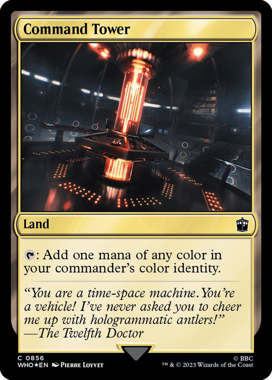 Command Tower (0856) (Surge Foil) [WHO - 856]