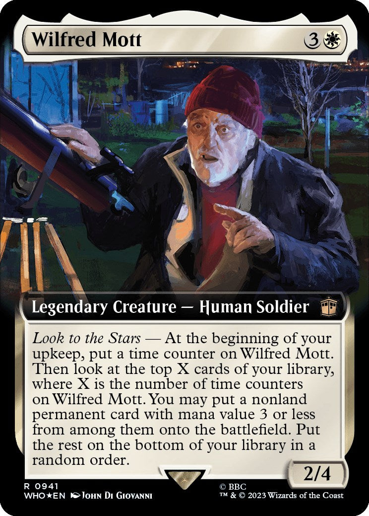 Wilfred Mott (Extended Art) (Surge Foil) [WHO - 941]