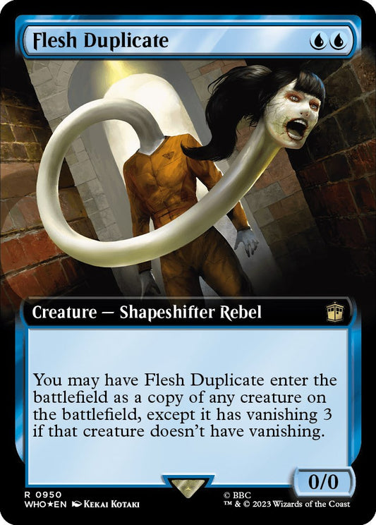 Flesh Duplicate (Extended Art) (Surge Foil) [WHO - 950]