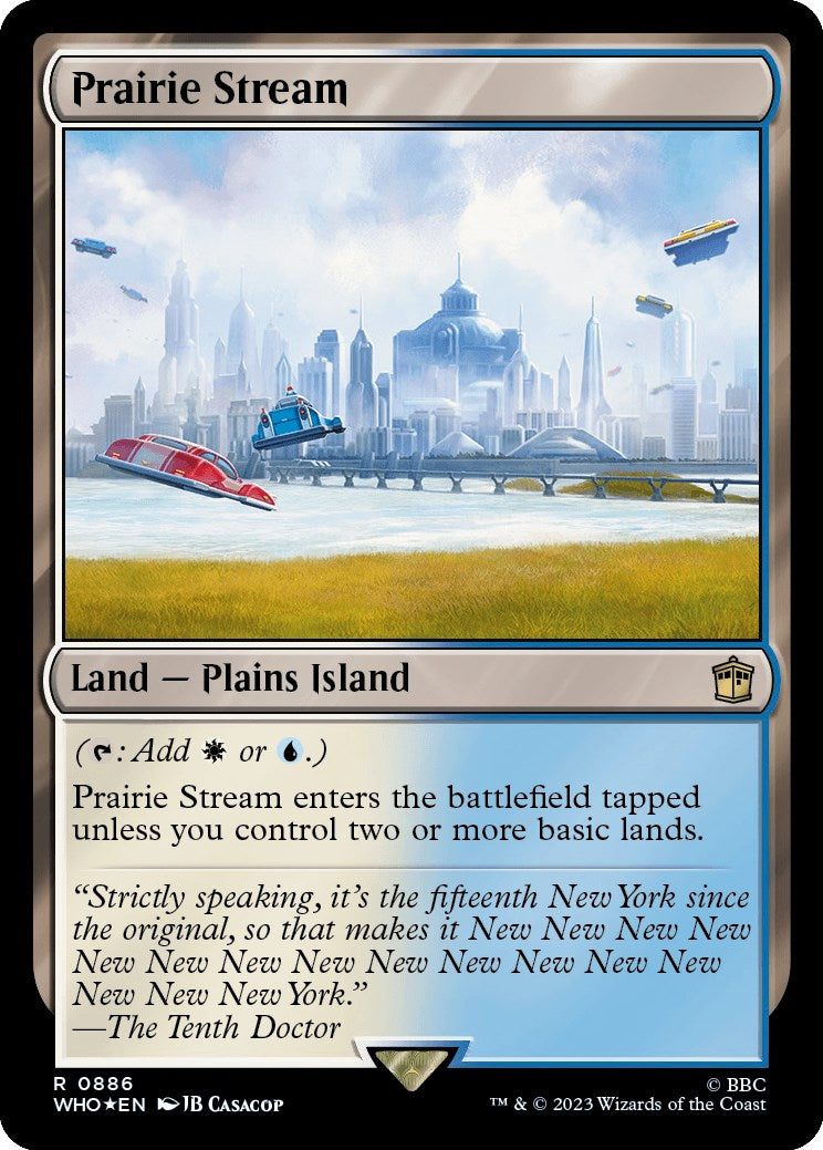 Prairie Stream (Surge Foil) [WHO - 886]