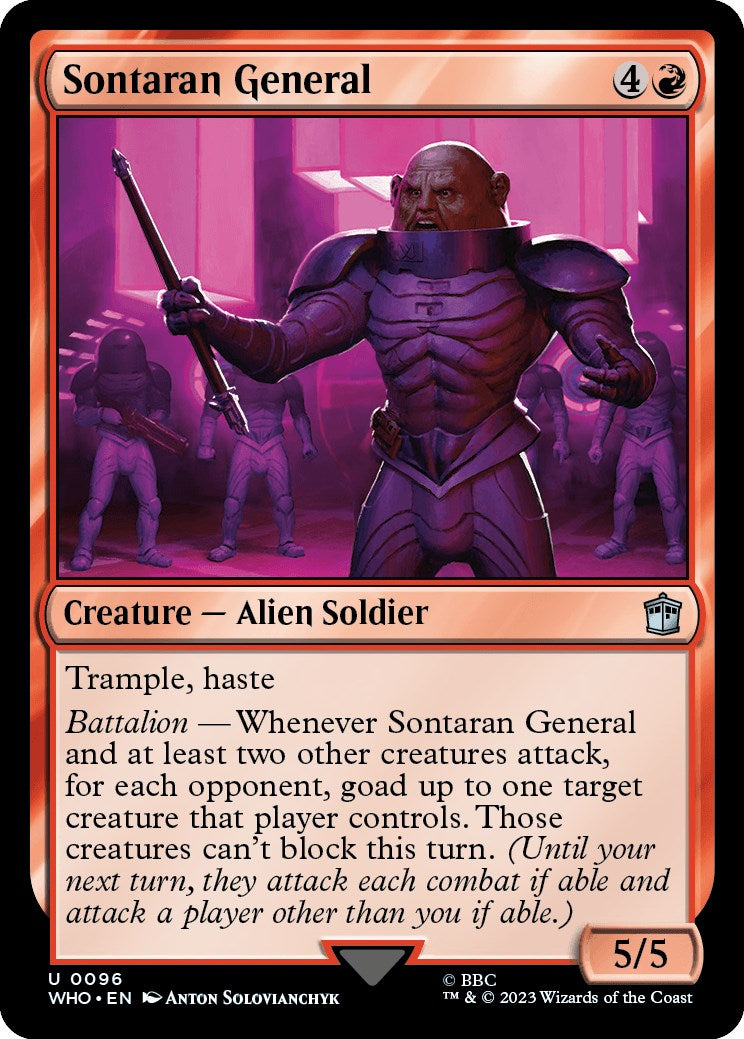 Sontaran General [WHO - 96]
