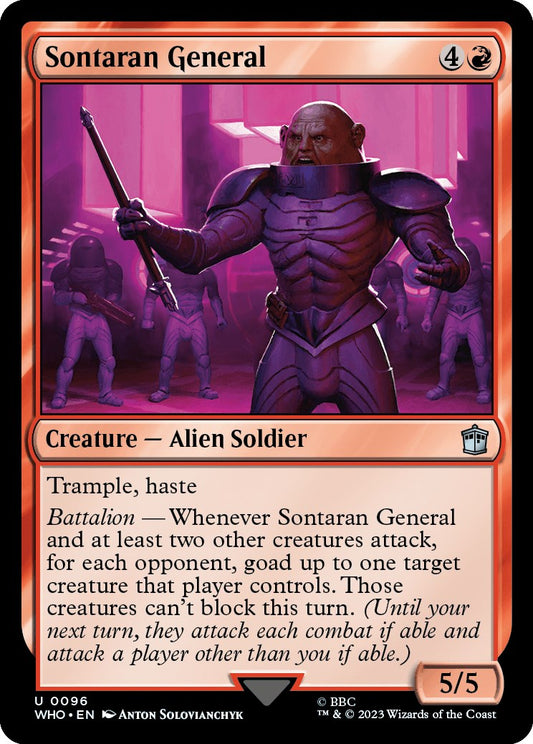 Sontaran General [WHO - 96]