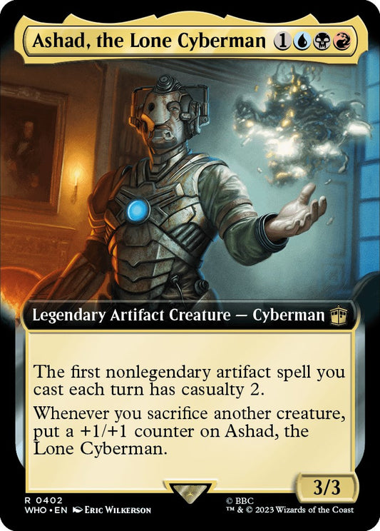 Ashad the Lone Cyberman Extended Art