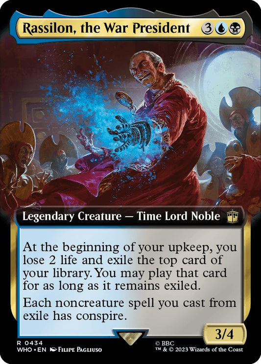 Rassilon, the War President (Extended Art) [WHO - 434]