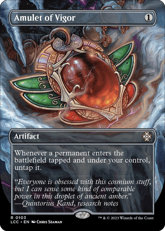 Amulet of Vigor (Borderless) [LCC - 103]